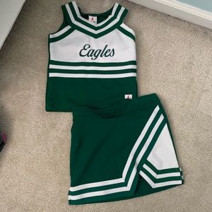 Kids Eagles cheer uniform